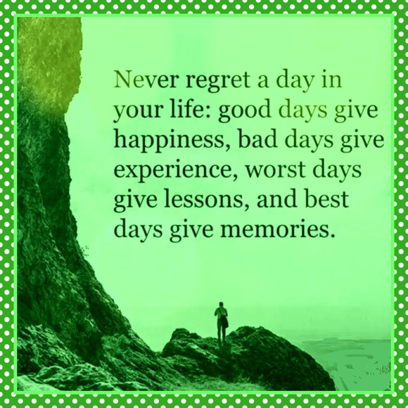Other - Never regret